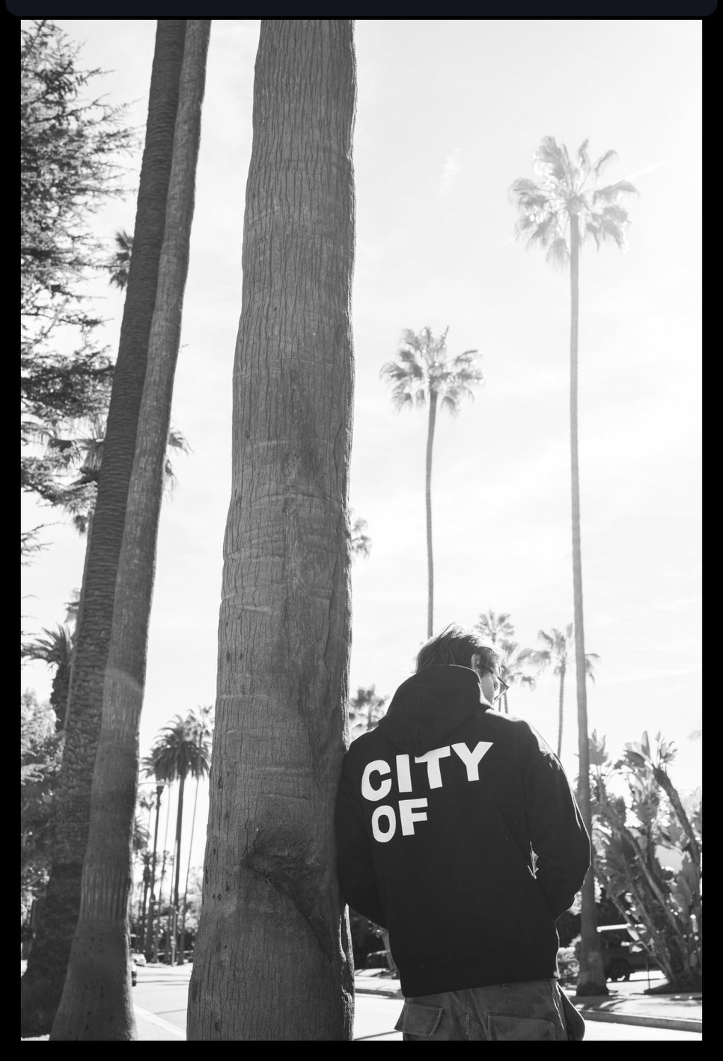 City of Stars Black Hoodie - Size L