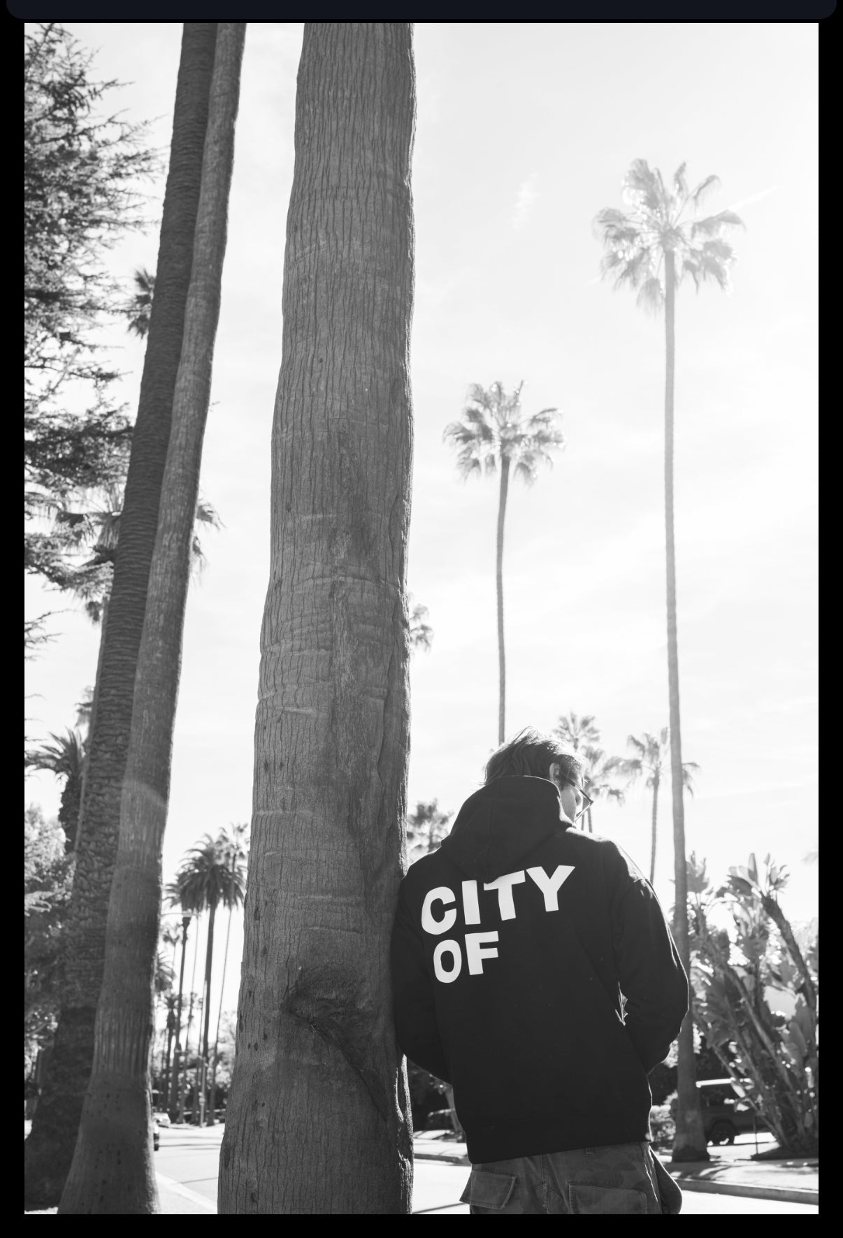 City of Stars Black Hoodie