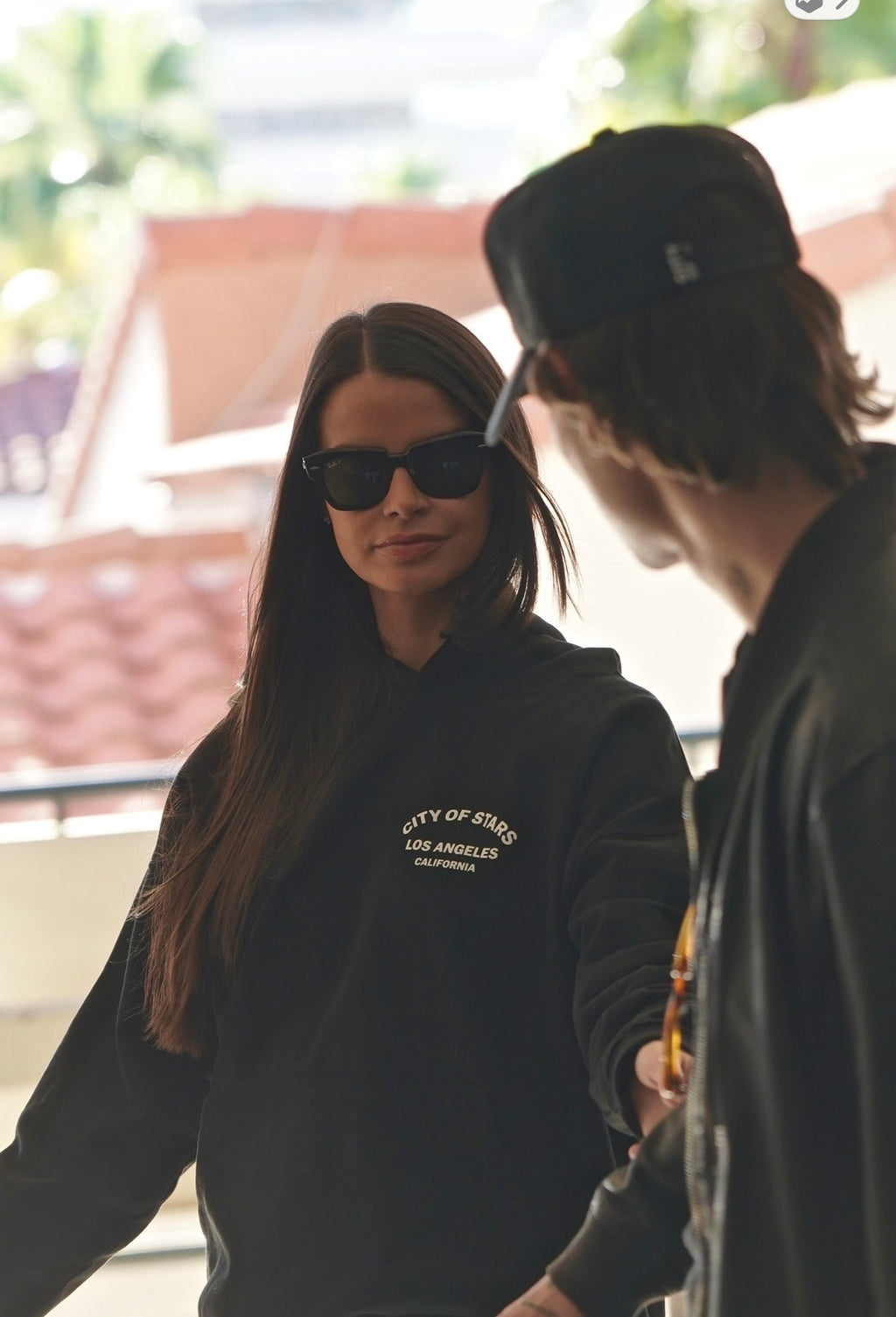 City of Stars Black Hoodie - Size L